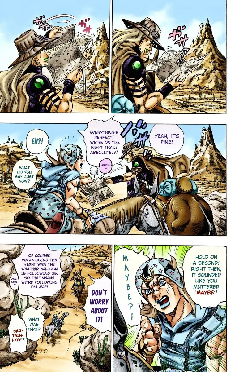 JoJo's Bizarre Adventure Steel Ball Run Colored Manga β Chapter 14 β Page 4