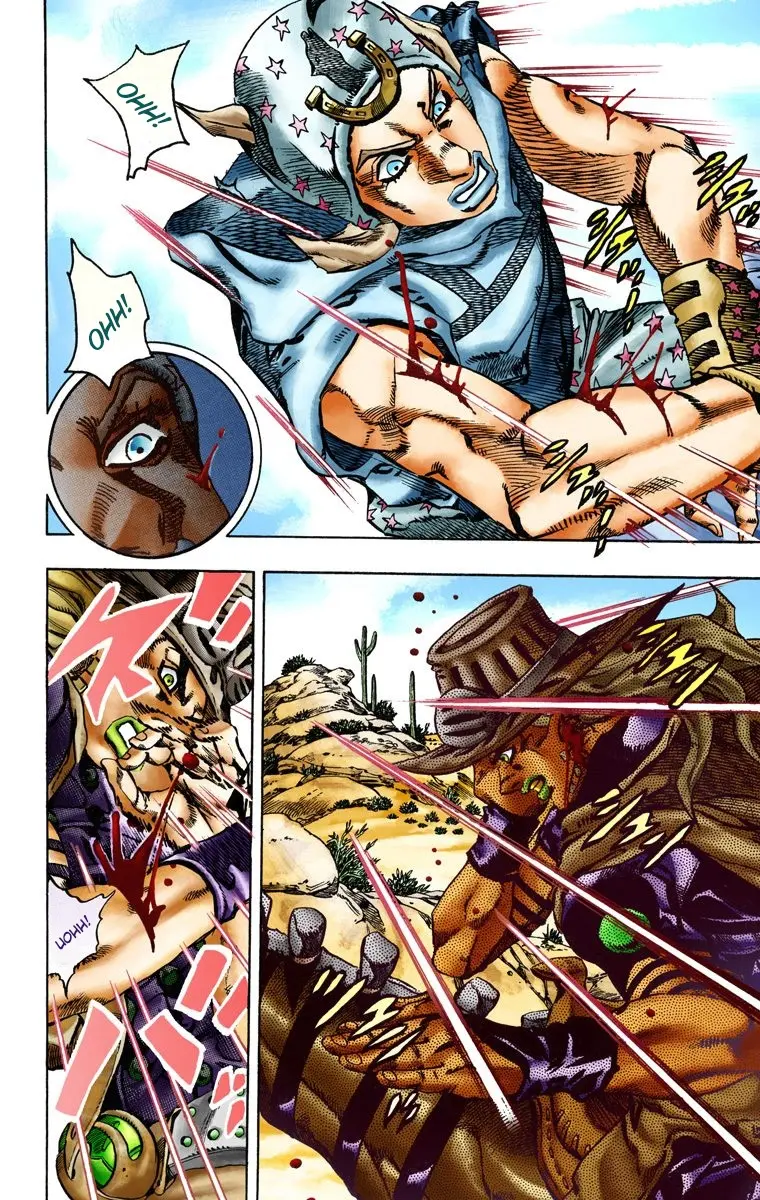 JoJo's Bizarre Adventure Steel Ball Run Colored Manga β Chapter 14 β Page 9