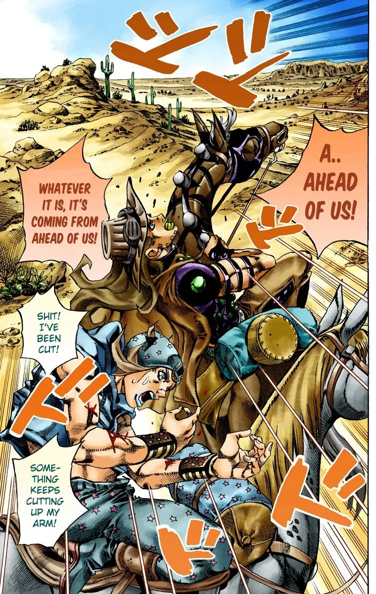 JoJo's Bizarre Adventure Steel Ball Run Colored Manga β Chapter 14 β Page 10