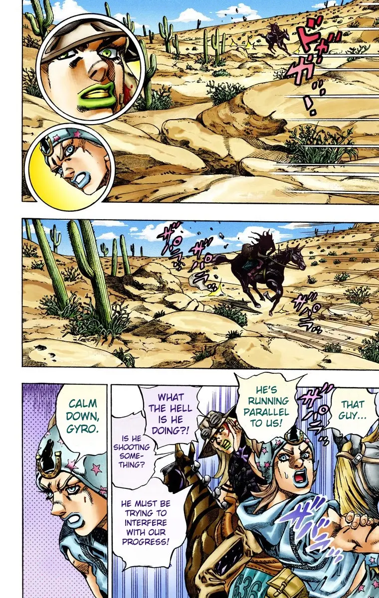 JoJo's Bizarre Adventure Steel Ball Run Colored Manga β Chapter 14 β Page 11