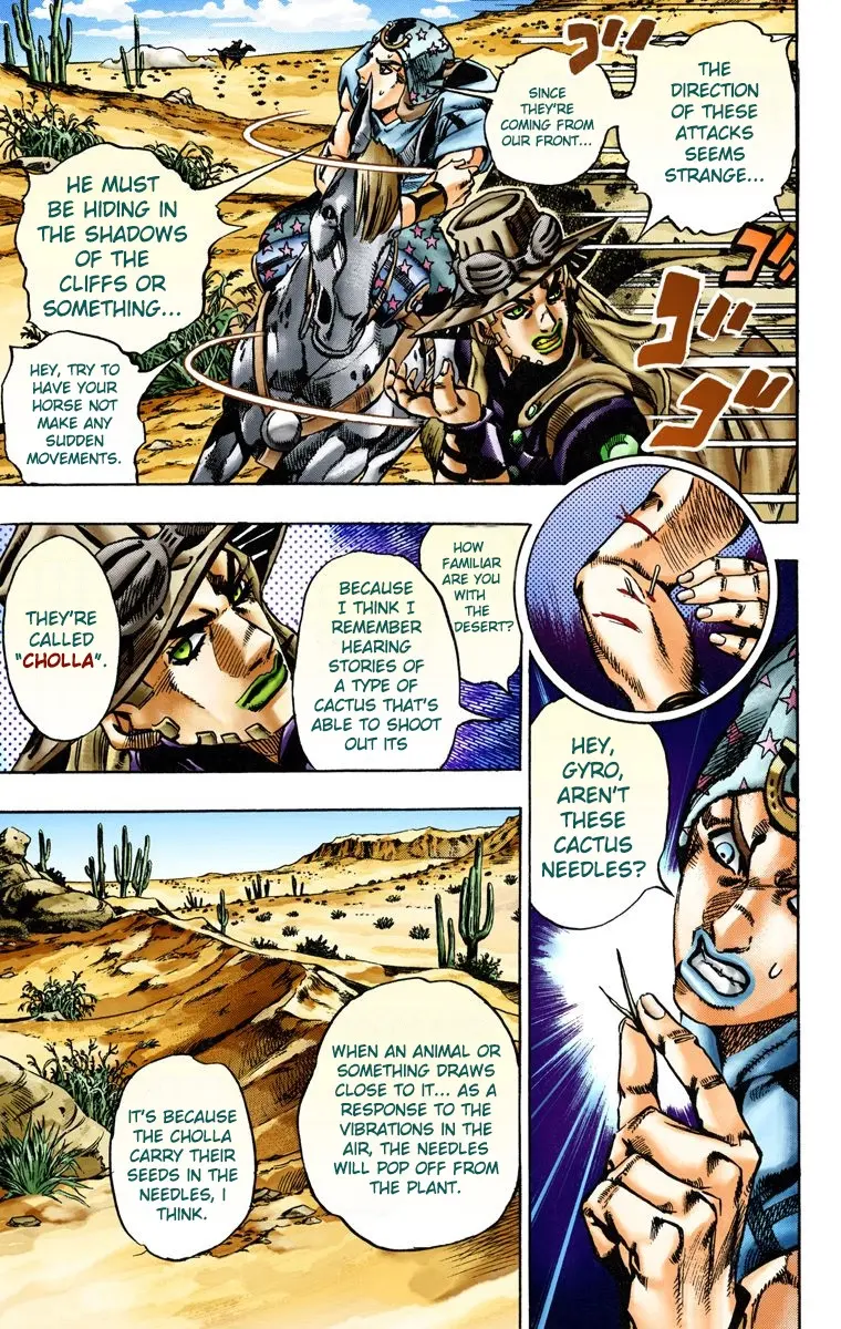 JoJo's Bizarre Adventure Steel Ball Run Colored Manga β Chapter 14 β Page 12