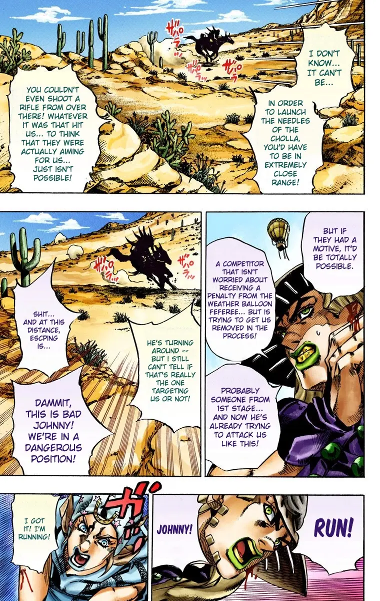 JoJo's Bizarre Adventure Steel Ball Run Colored Manga β Chapter 14 β Page 14
