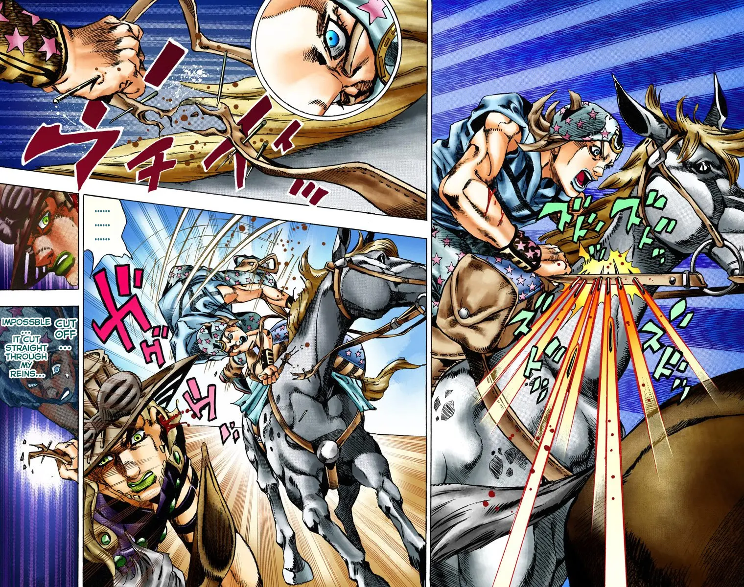 JoJo's Bizarre Adventure Steel Ball Run Colored Manga β Chapter 14 β Page 15