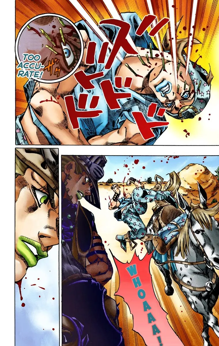 JoJo's Bizarre Adventure Steel Ball Run Colored Manga β Chapter 14 β Page 16