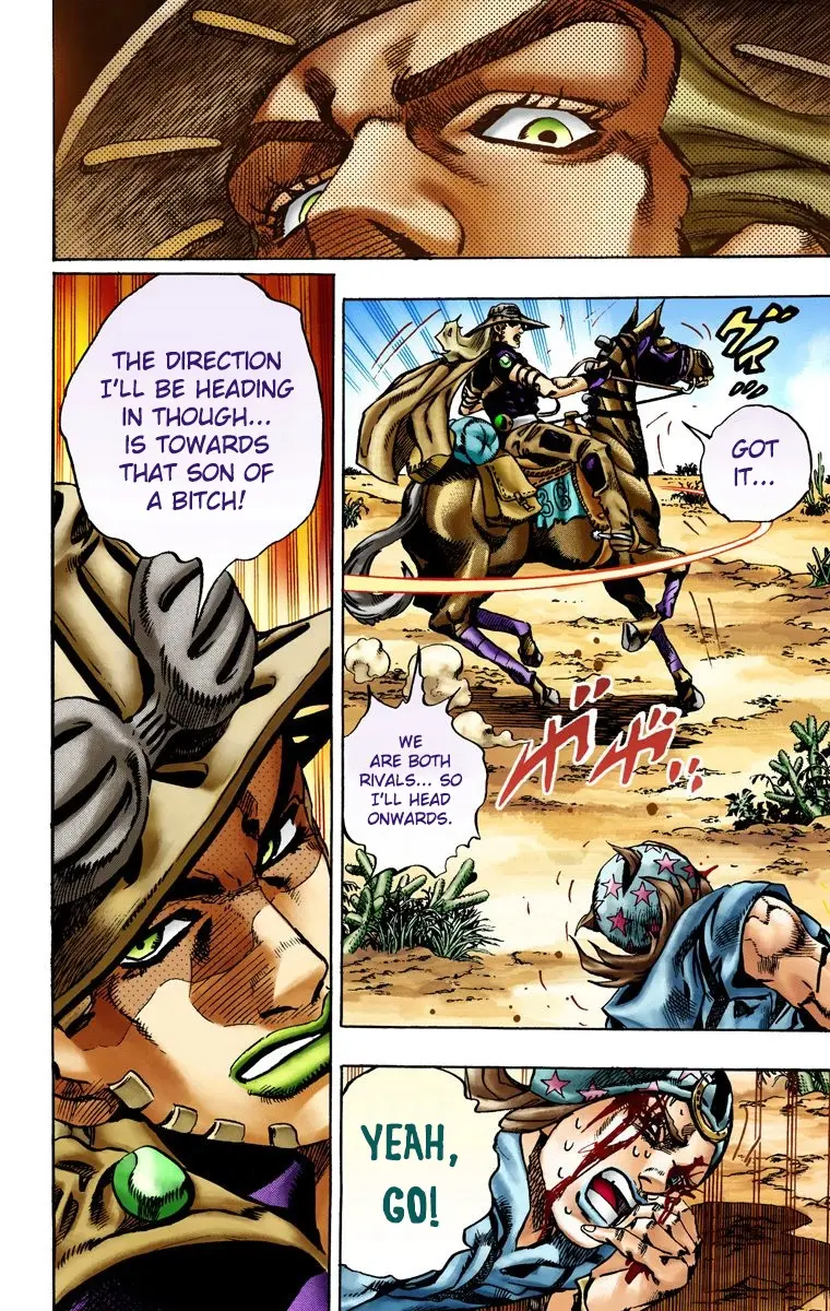 JoJo's Bizarre Adventure Steel Ball Run Colored Manga β Chapter 14 β Page 20