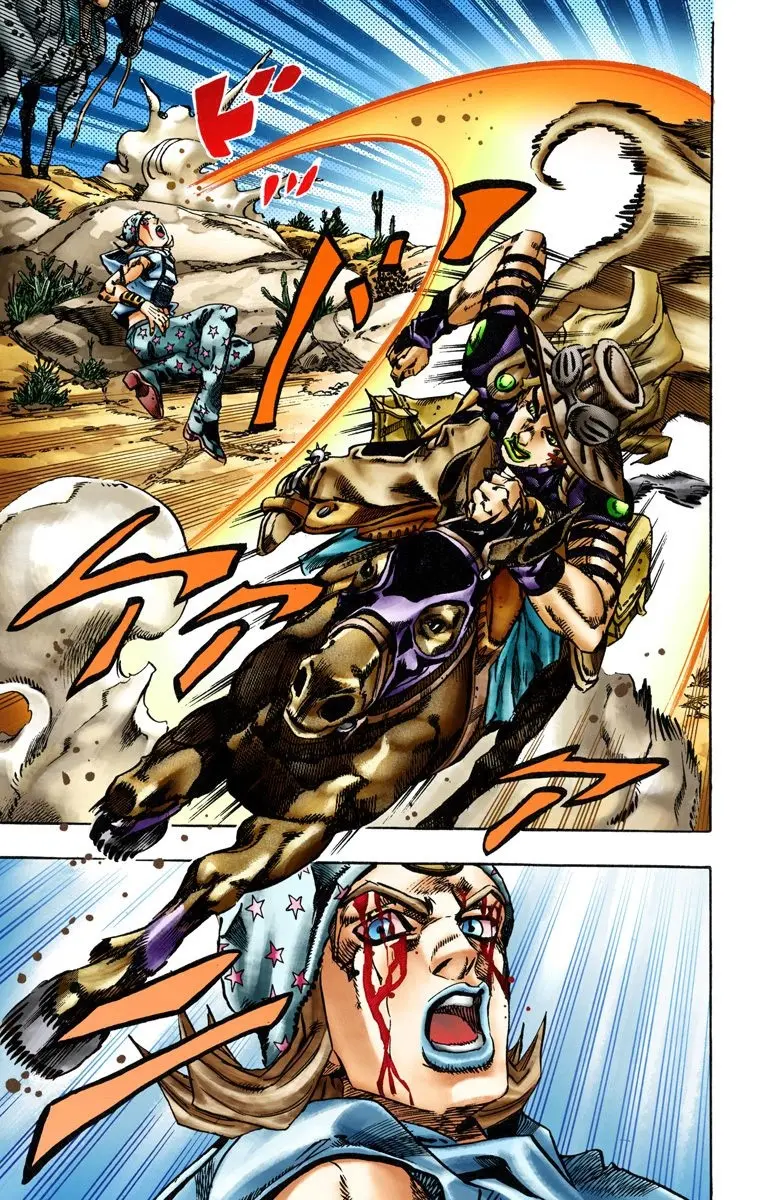 JoJo's Bizarre Adventure Steel Ball Run Colored Manga β Chapter 14 β Page 21