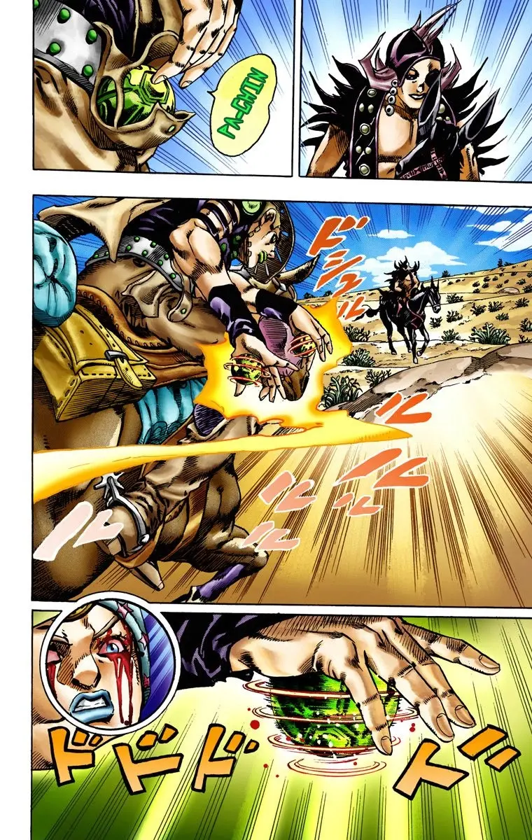 JoJo's Bizarre Adventure Steel Ball Run Colored Manga β Chapter 14 β Page 22