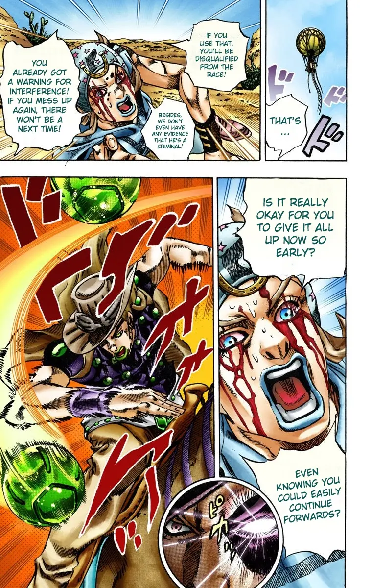 JoJo's Bizarre Adventure Steel Ball Run Colored Manga β Chapter 14 β Page 23