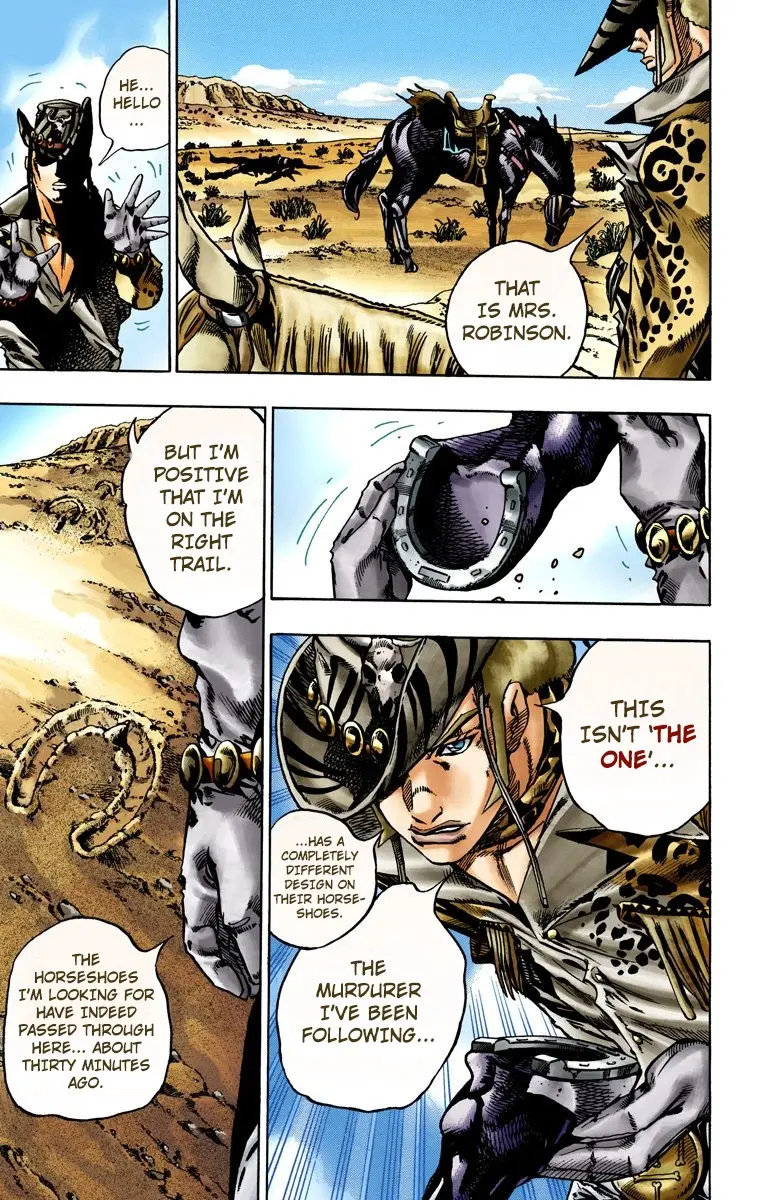 JoJo's Bizarre Adventure Steel Ball Run Colored Manga β Chapter 14 β Page 30
