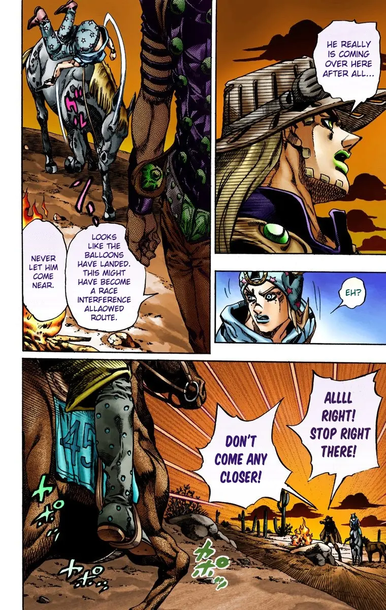JoJo's Bizarre Adventure Steel Ball Run Colored Manga β Chapter 15 β Page 15