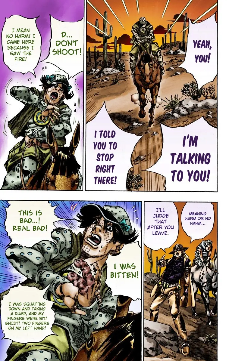 JoJo's Bizarre Adventure Steel Ball Run Colored Manga β Chapter 15 β Page 16