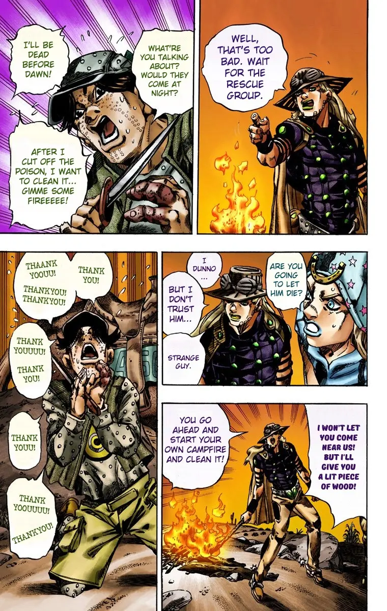 JoJo's Bizarre Adventure Steel Ball Run Colored Manga β Chapter 15 β Page 18