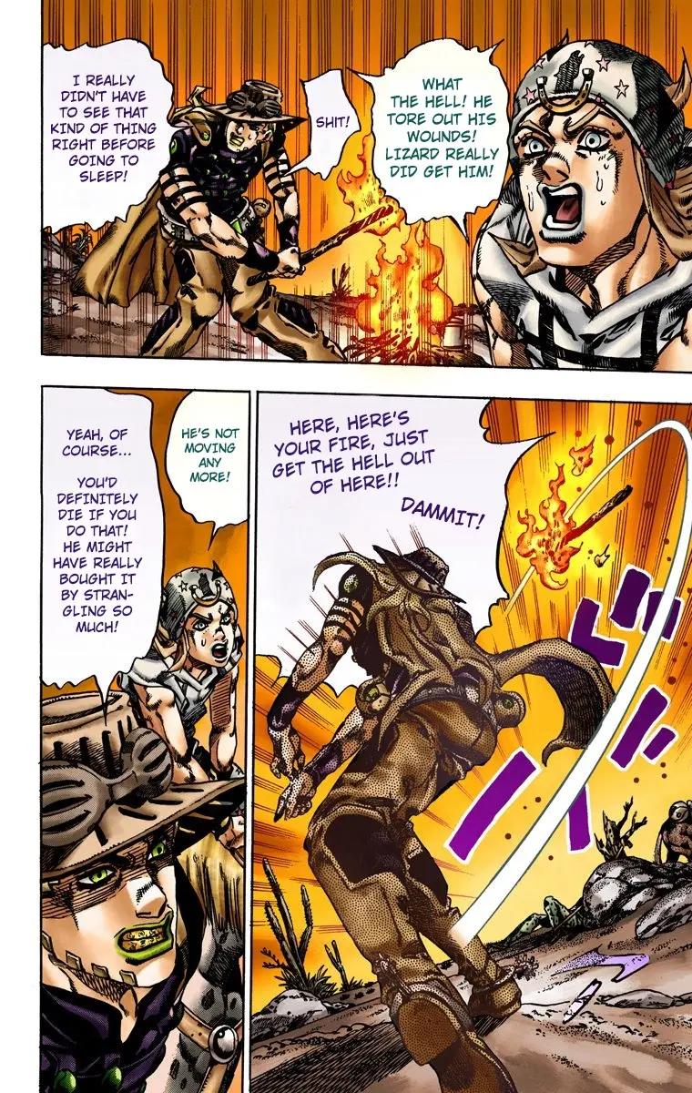 JoJo's Bizarre Adventure Steel Ball Run Colored Manga β Chapter 15 β Page 22