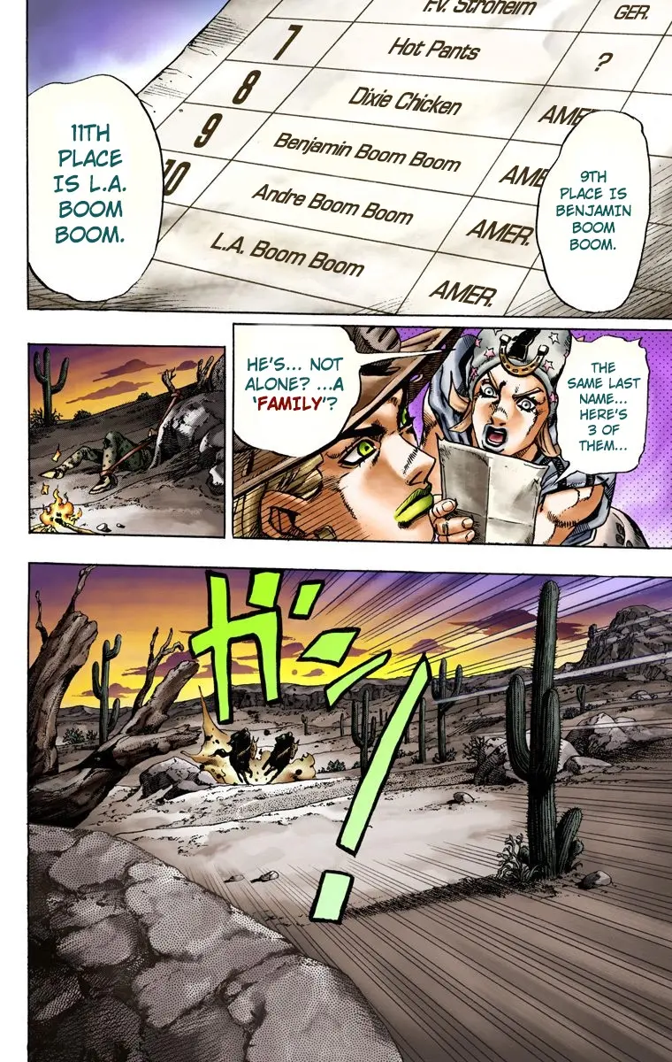JoJo's Bizarre Adventure Steel Ball Run Colored Manga β Chapter 15 β Page 26