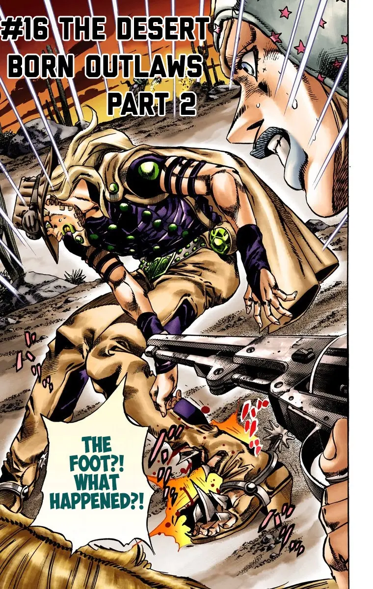 JoJo's Bizarre Adventure Steel Ball Run Colored Manga β Chapter 16 β Page 2