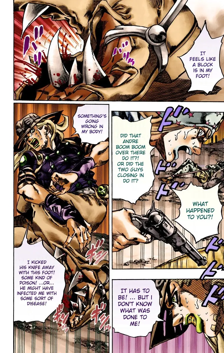 JoJo's Bizarre Adventure Steel Ball Run Colored Manga β Chapter 16 β Page 4