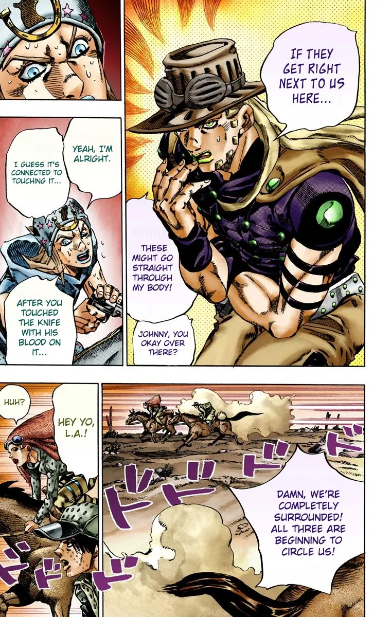 JoJo's Bizarre Adventure Steel Ball Run Colored Manga β Chapter 16 β Page 19