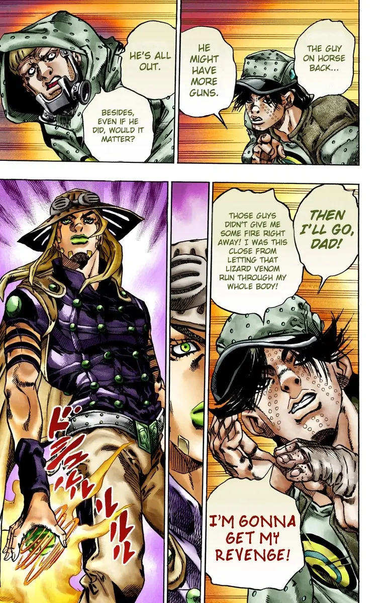 JoJo's Bizarre Adventure Steel Ball Run Colored Manga β Chapter 16 β Page 21