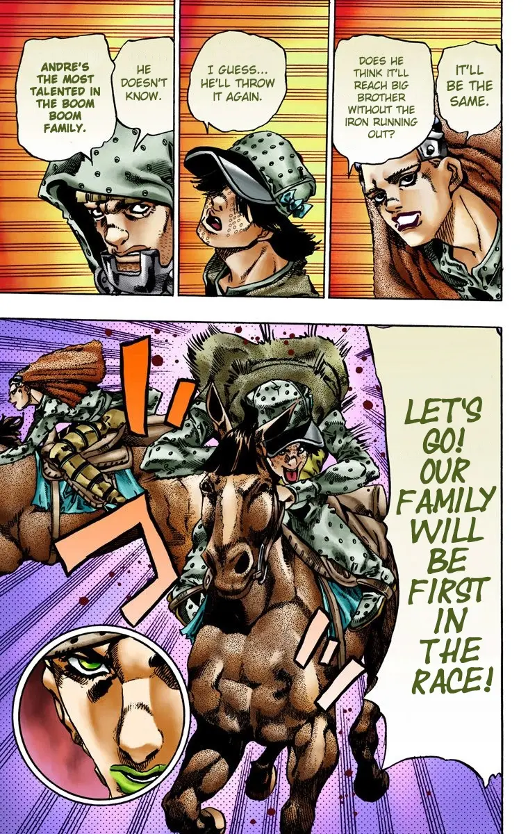 JoJo's Bizarre Adventure Steel Ball Run Colored Manga β Chapter 16 β Page 23