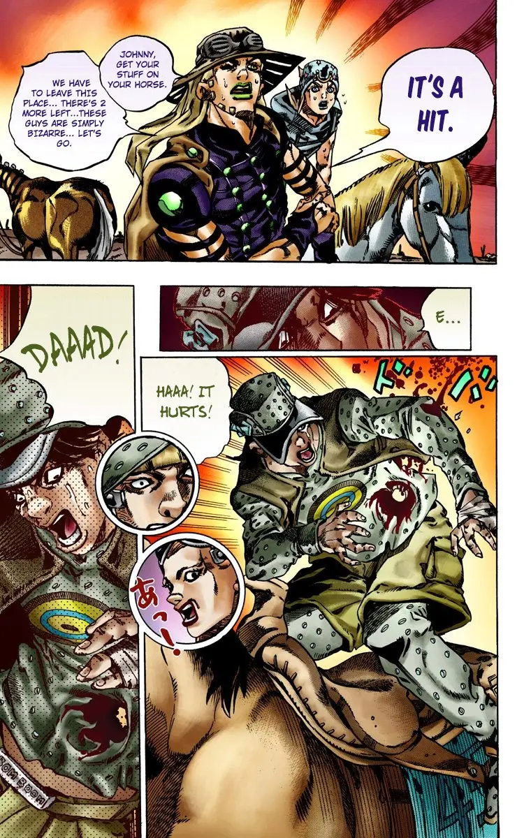 JoJo's Bizarre Adventure Steel Ball Run Colored Manga β Chapter 16 β Page 26