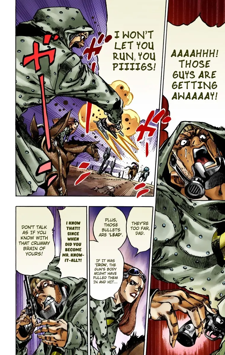 JoJo's Bizarre Adventure Steel Ball Run Colored Manga β Chapter 17 β Page 4