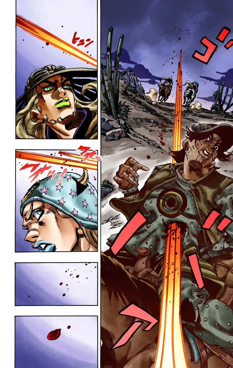 JoJo's Bizarre Adventure Steel Ball Run Colored Manga β Chapter 17 β Page 6