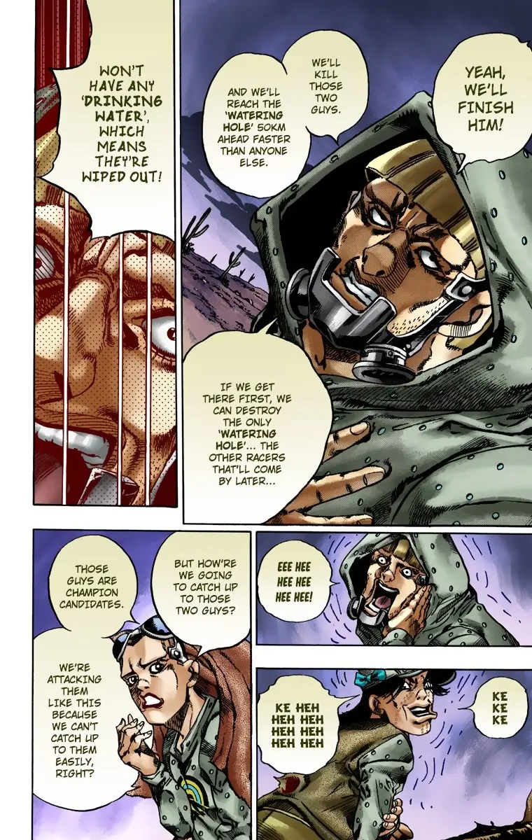 JoJo's Bizarre Adventure Steel Ball Run Colored Manga β Chapter 17 β Page 8