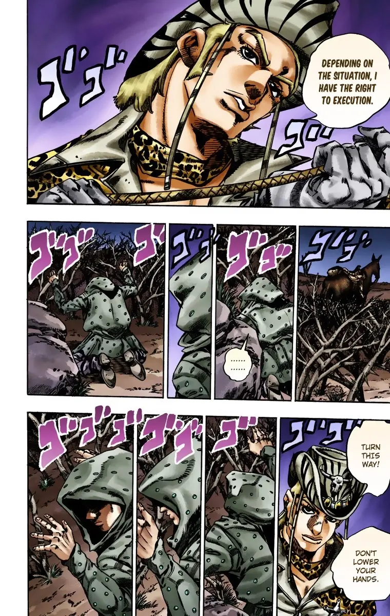 JoJo's Bizarre Adventure Steel Ball Run Colored Manga β Chapter 17 β Page 15