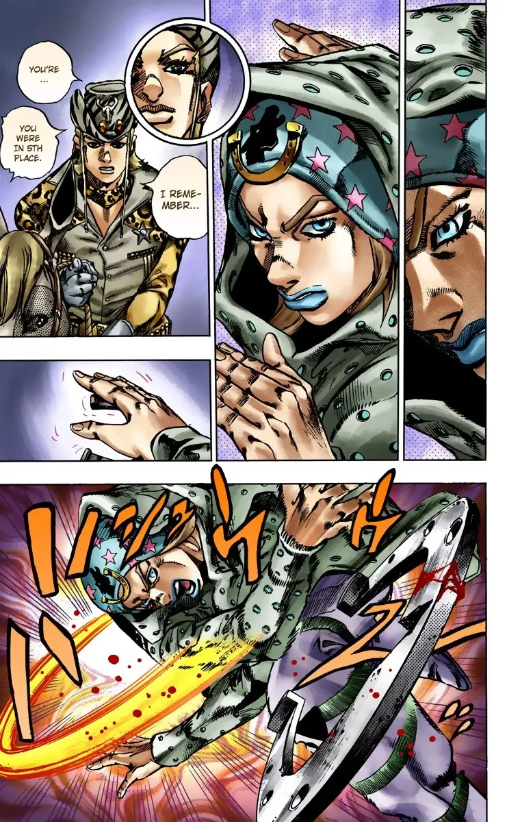 JoJo's Bizarre Adventure Steel Ball Run Colored Manga β Chapter 17 β Page 16