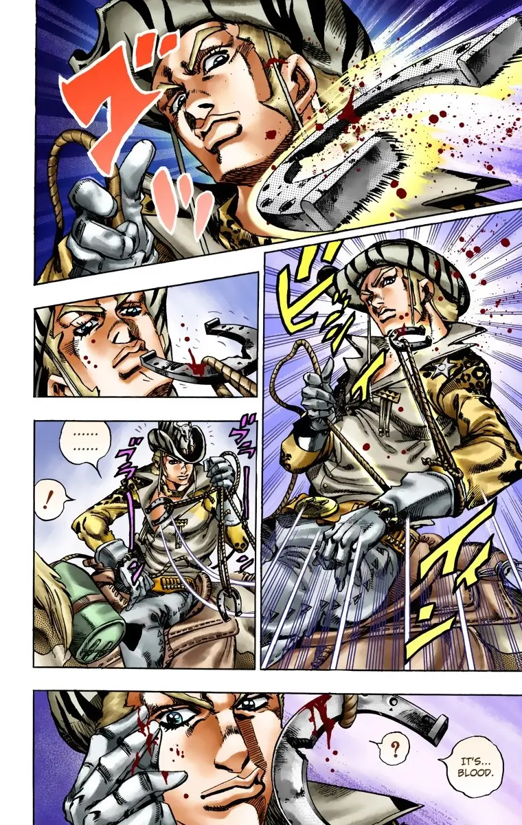 JoJo's Bizarre Adventure Steel Ball Run Colored Manga β Chapter 17 β Page 17