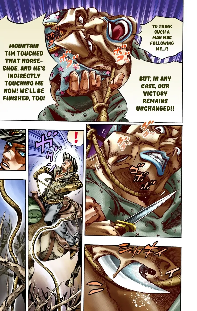 JoJo's Bizarre Adventure Steel Ball Run Colored Manga β Chapter 17 β Page 28