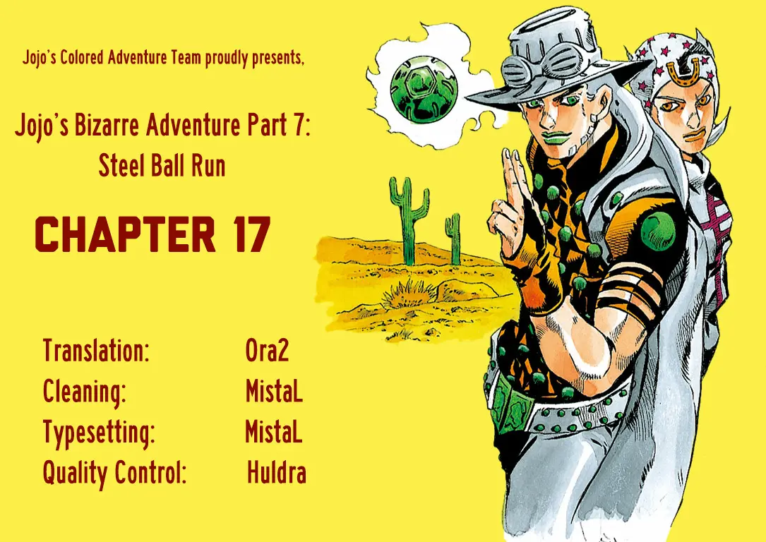 JoJo's Bizarre Adventure Steel Ball Run Colored Manga β Chapter 17 β Page 33