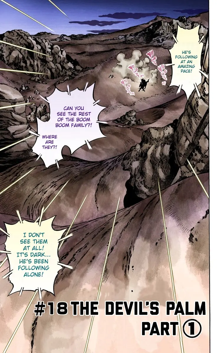 JoJo's Bizarre Adventure Steel Ball Run Colored Manga β Chapter 18 β Page 3
