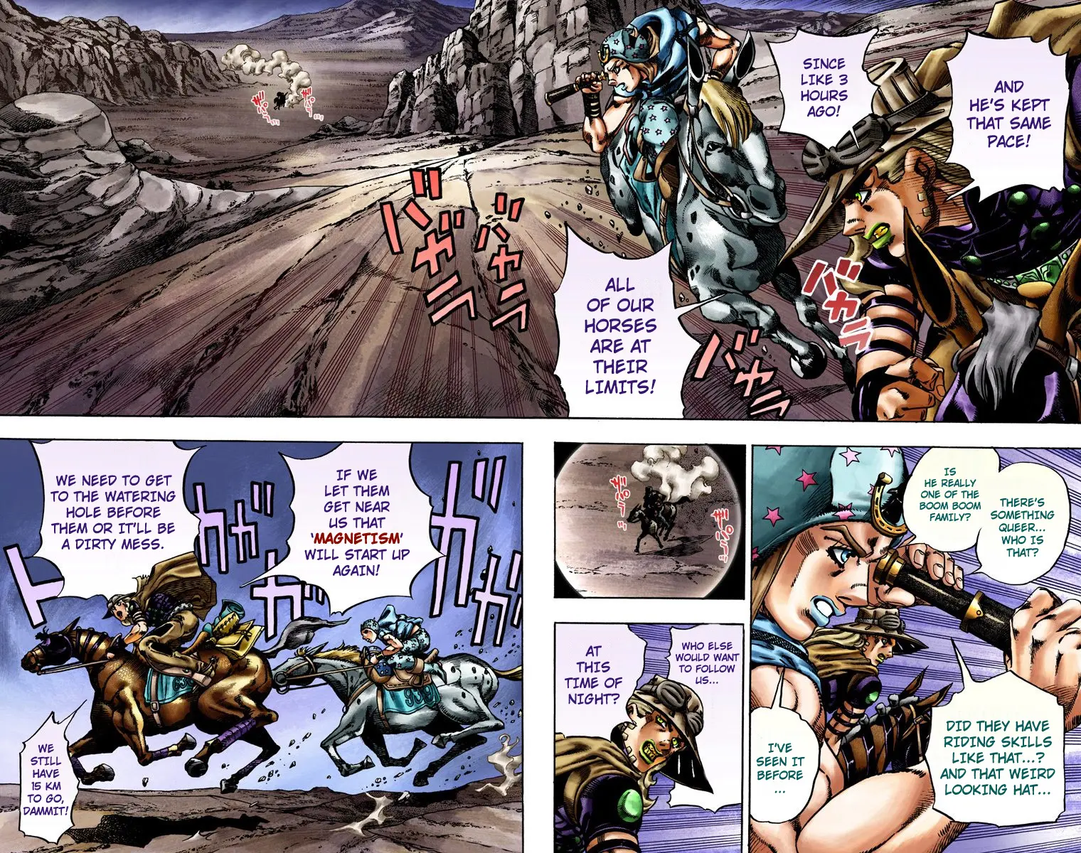 JoJo's Bizarre Adventure Steel Ball Run Colored Manga β Chapter 18 β Page 4