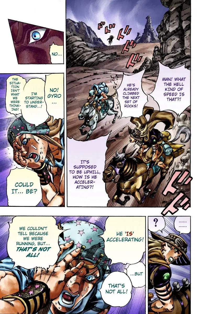 JoJo's Bizarre Adventure Steel Ball Run Colored Manga β Chapter 18 β Page 8
