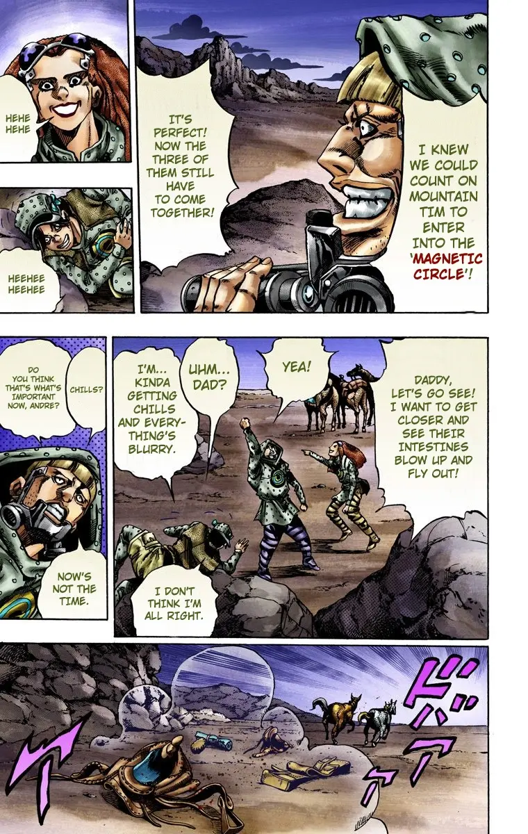 JoJo's Bizarre Adventure Steel Ball Run Colored Manga β Chapter 18 β Page 12