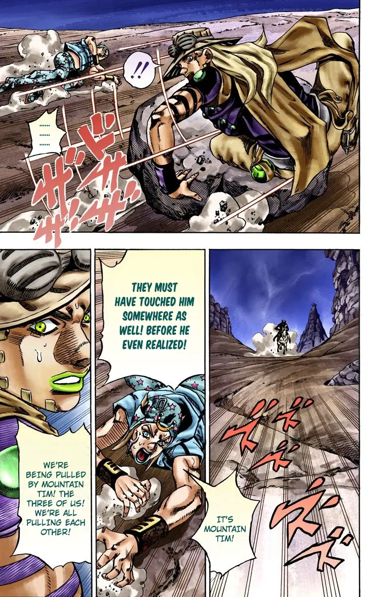 JoJo's Bizarre Adventure Steel Ball Run Colored Manga β Chapter 18 β Page 16