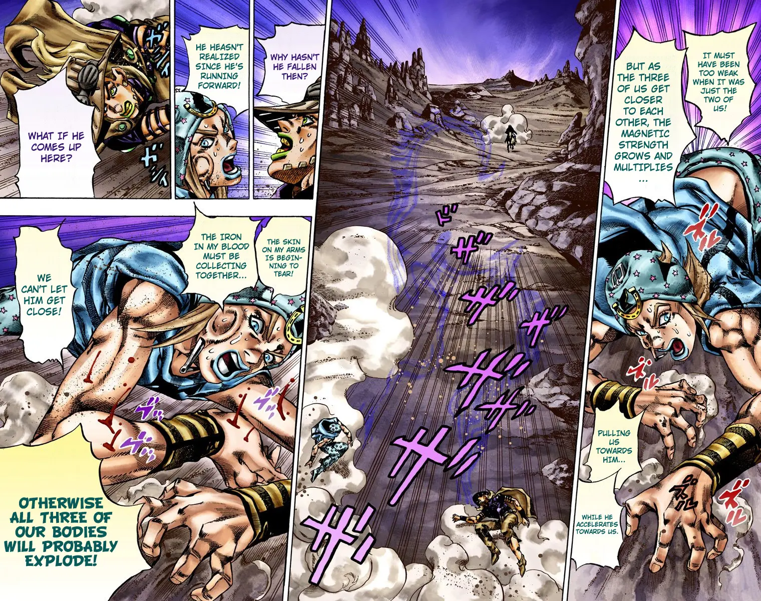 JoJo's Bizarre Adventure Steel Ball Run Colored Manga β Chapter 18 β Page 17