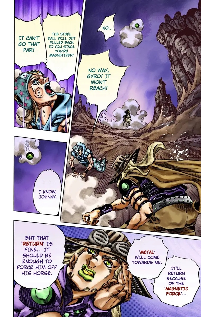 JoJo's Bizarre Adventure Steel Ball Run Colored Manga β Chapter 18 β Page 19