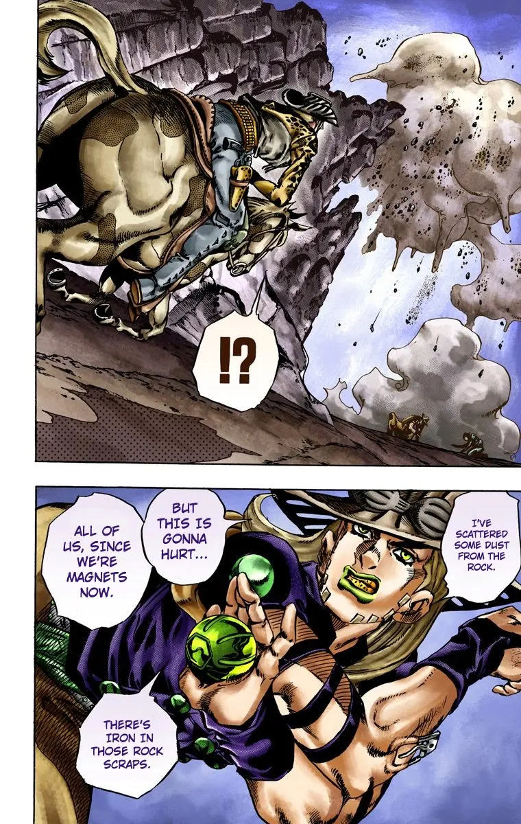 JoJo's Bizarre Adventure Steel Ball Run Colored Manga β Chapter 18 β Page 21