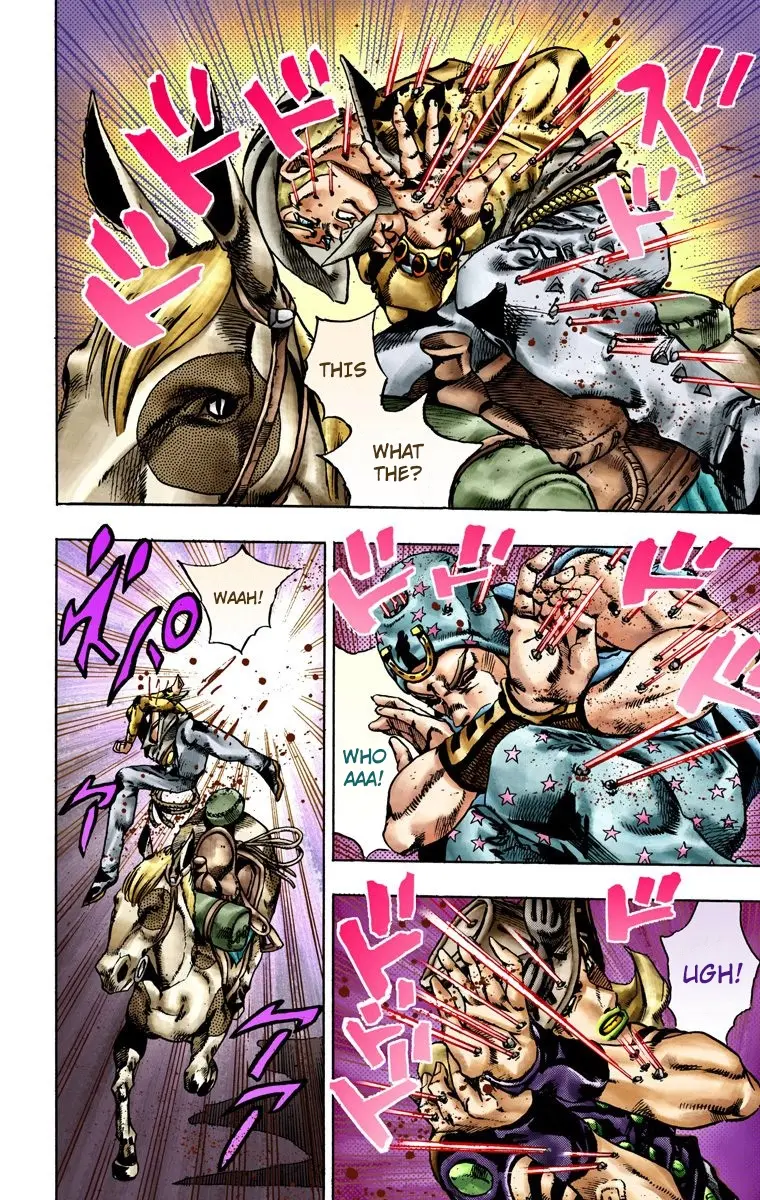 JoJo's Bizarre Adventure Steel Ball Run Colored Manga β Chapter 18 β Page 23