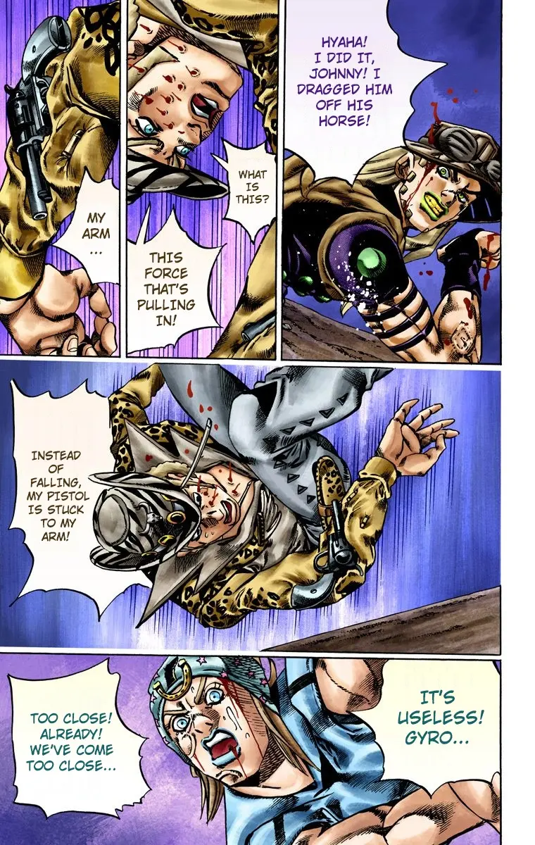 JoJo's Bizarre Adventure Steel Ball Run Colored Manga β Chapter 18 β Page 24