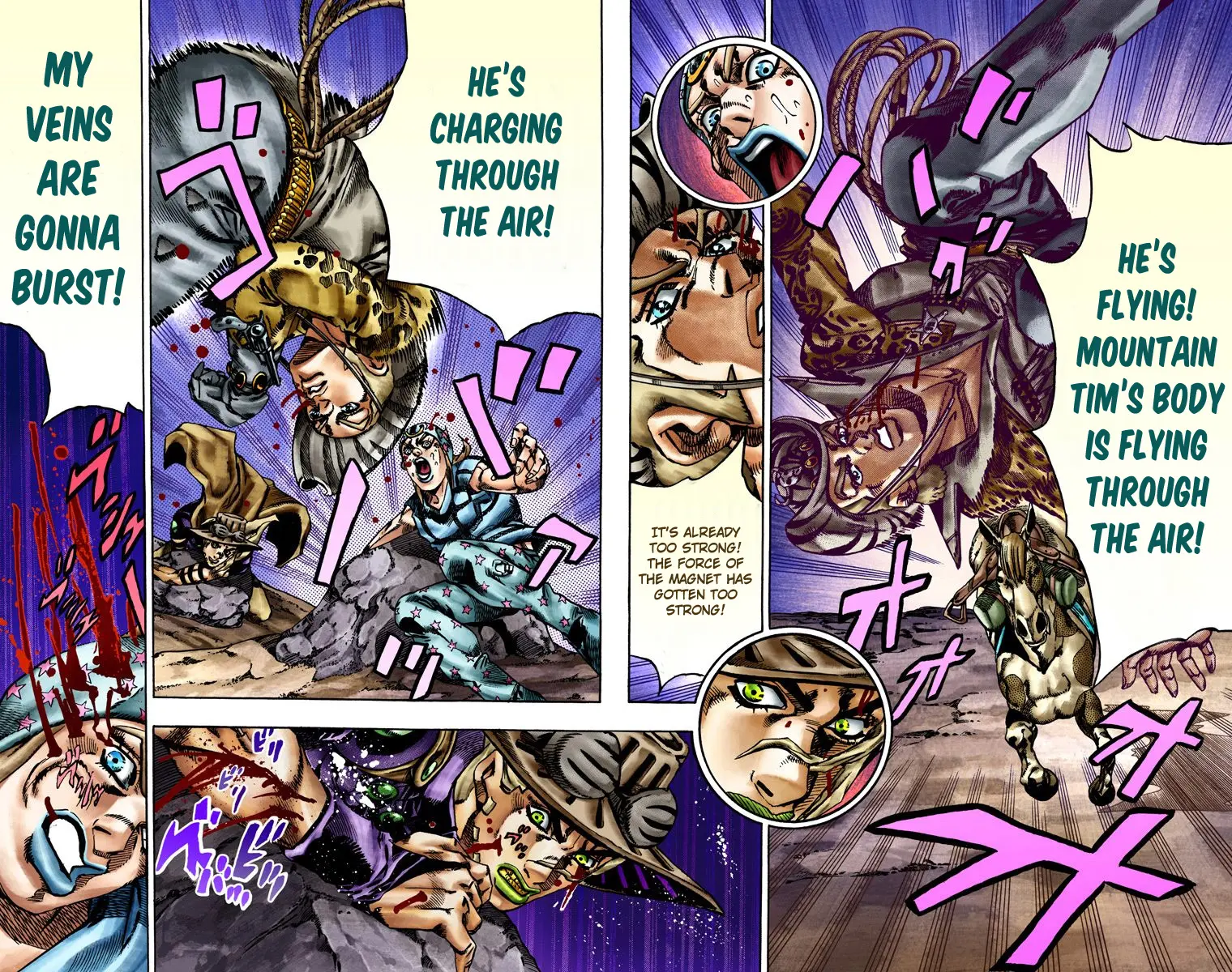 JoJo's Bizarre Adventure Steel Ball Run Colored Manga β Chapter 18 β Page 25