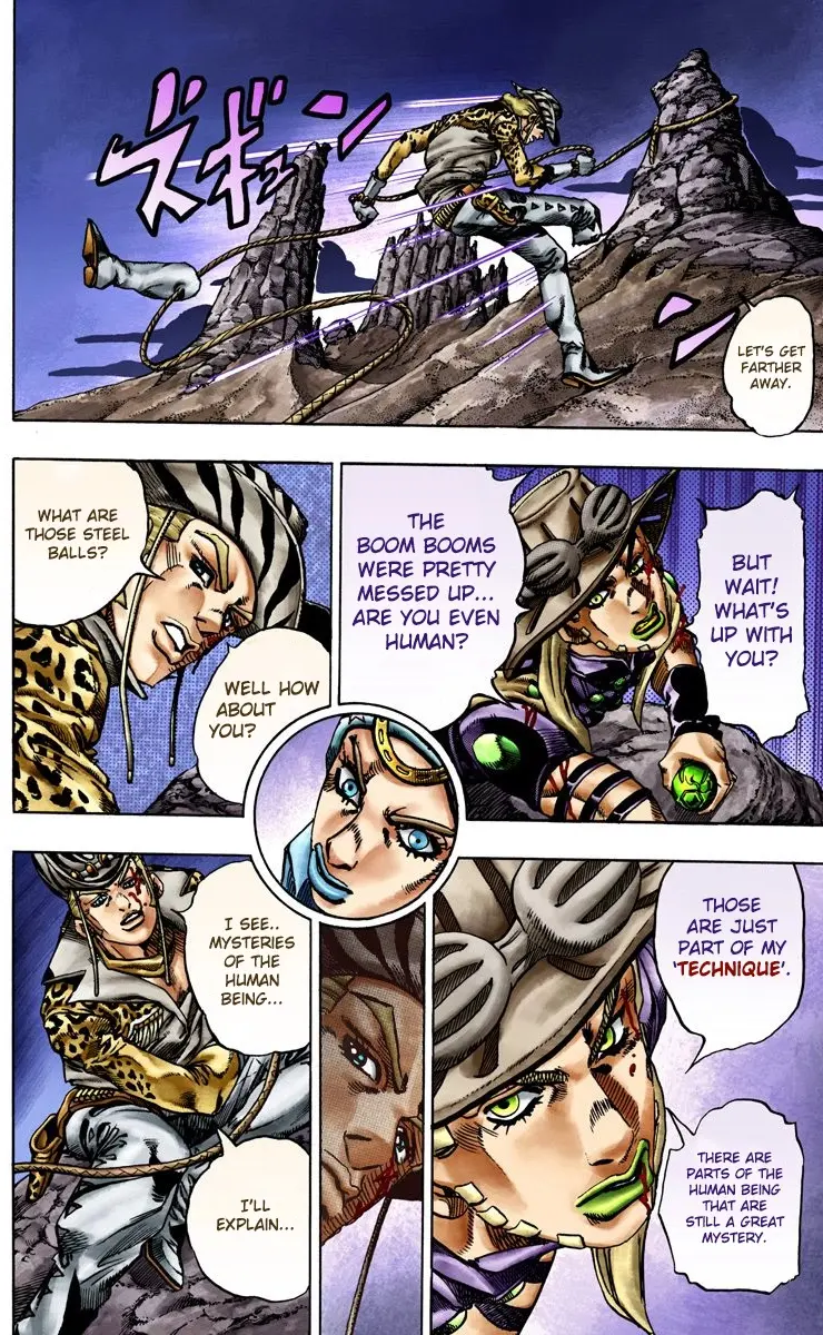 JoJo's Bizarre Adventure Steel Ball Run Colored Manga β Chapter 19 β Page 3