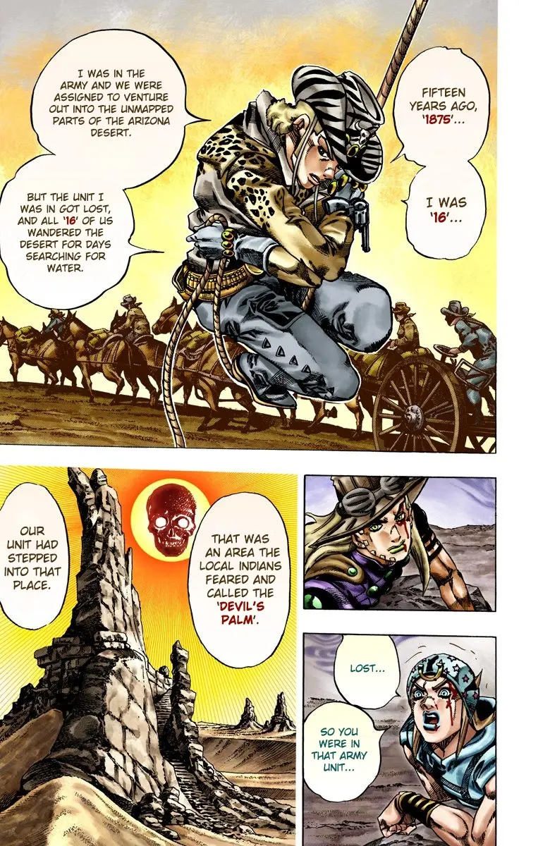 JoJo's Bizarre Adventure Steel Ball Run Colored Manga β Chapter 19 β Page 4