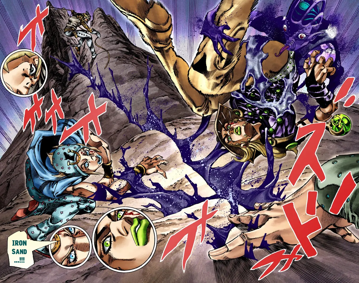 JoJo's Bizarre Adventure Steel Ball Run Colored Manga β Chapter 19 β Page 11