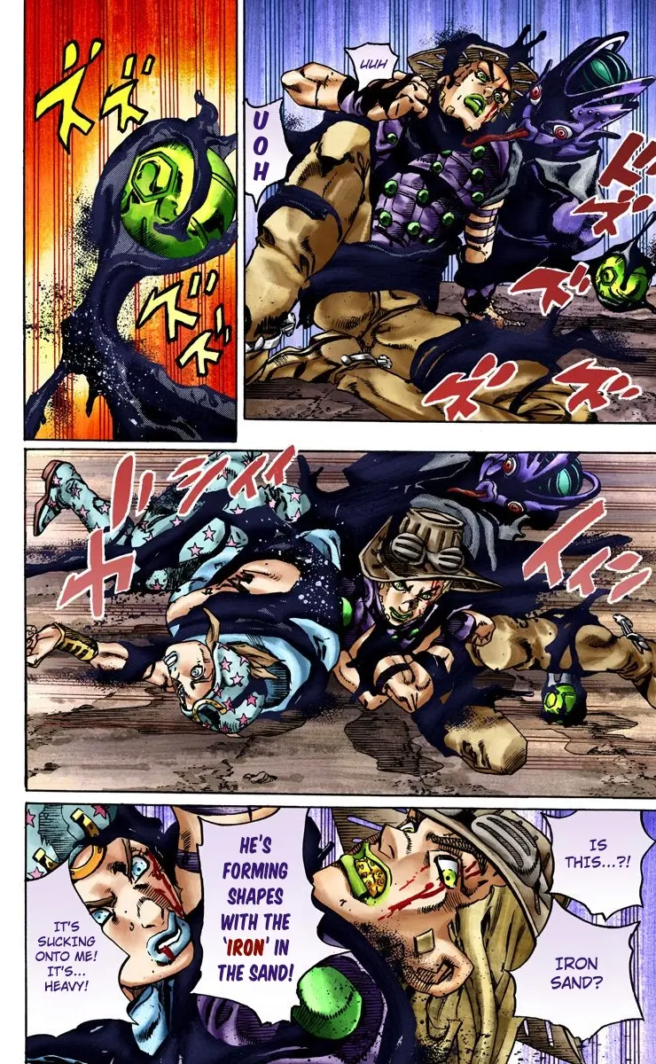JoJo's Bizarre Adventure Steel Ball Run Colored Manga β Chapter 19 β Page 12