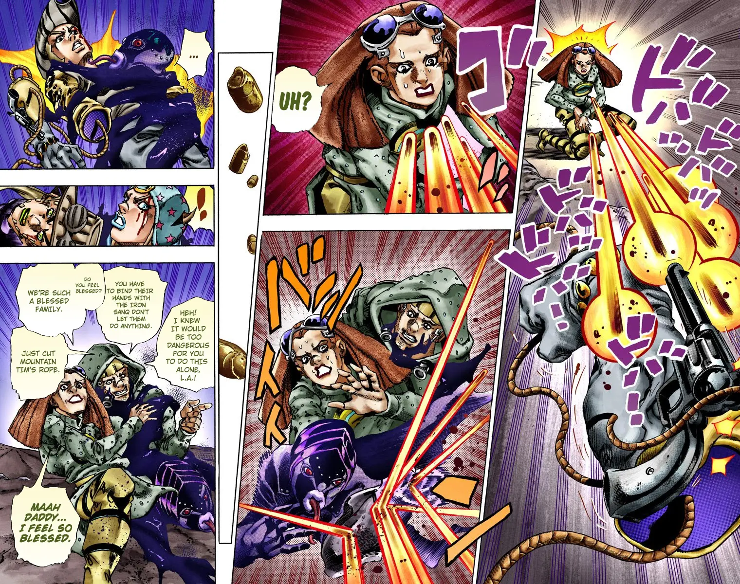 JoJo's Bizarre Adventure Steel Ball Run Colored Manga β Chapter 19 β Page 14