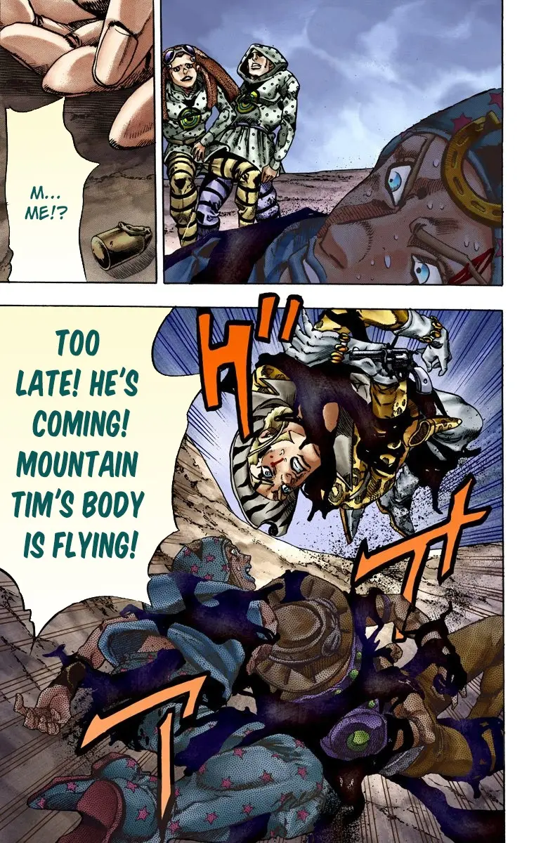 JoJo's Bizarre Adventure Steel Ball Run Colored Manga β Chapter 19 β Page 18