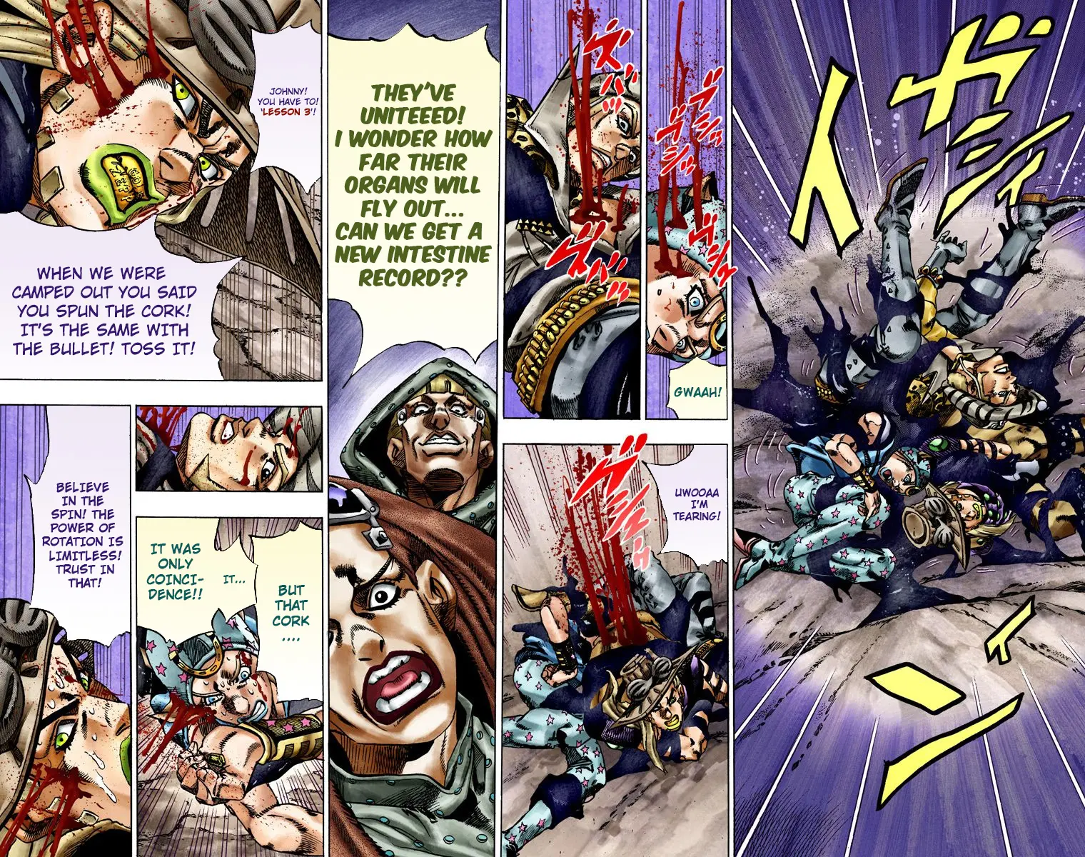 JoJo's Bizarre Adventure Steel Ball Run Colored Manga β Chapter 19 β Page 19